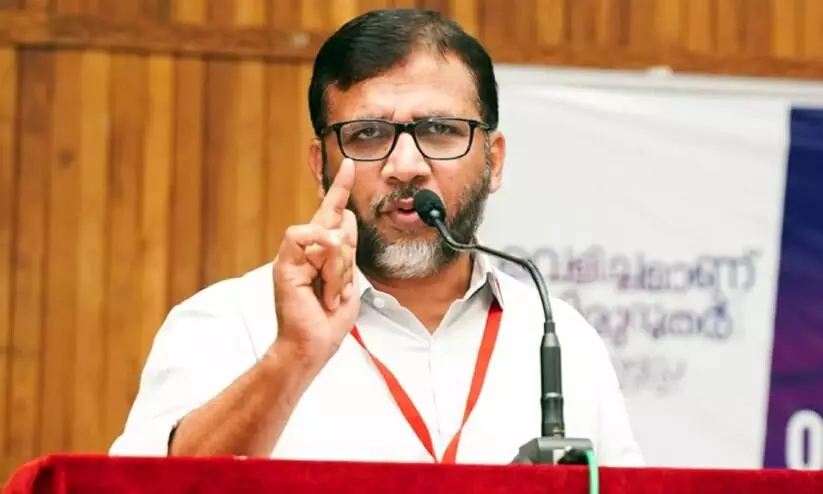 കന്യാസ്ത്രീകളുടെ അറസ്റ്റ്: രാജ്യത്തെ ന്യൂനപക്ഷ വേട്ടയുടെ തുടർച്ചയെന്ന് പി. മുജീബ്റഹ്മാൻ കന്യാസ്ത്രീകളുടെ അറസ്റ്റ്: രാജ്യത്തെ ന്യൂനപക്ഷ വേട്ടയുടെ തുടർച്ചയെന്ന് പി. മുജീബ്റഹ്മാൻ