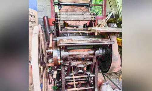 നൂറ്റാണ്ടിന്‍റെ ചരിത്രം പറഞ്ഞ്​ വീനസിലെ അമേരിക്കൻ അച്ചടി യന്ത്രം