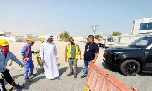 അ​ൽ ഷ​മാ​ൽ മു​നി​സി​പ്പാ​ലി​റ്റി​യി​ൽ ശു​ചീ​ക​ര​ണ കാ​മ്പ​യി​ൻ