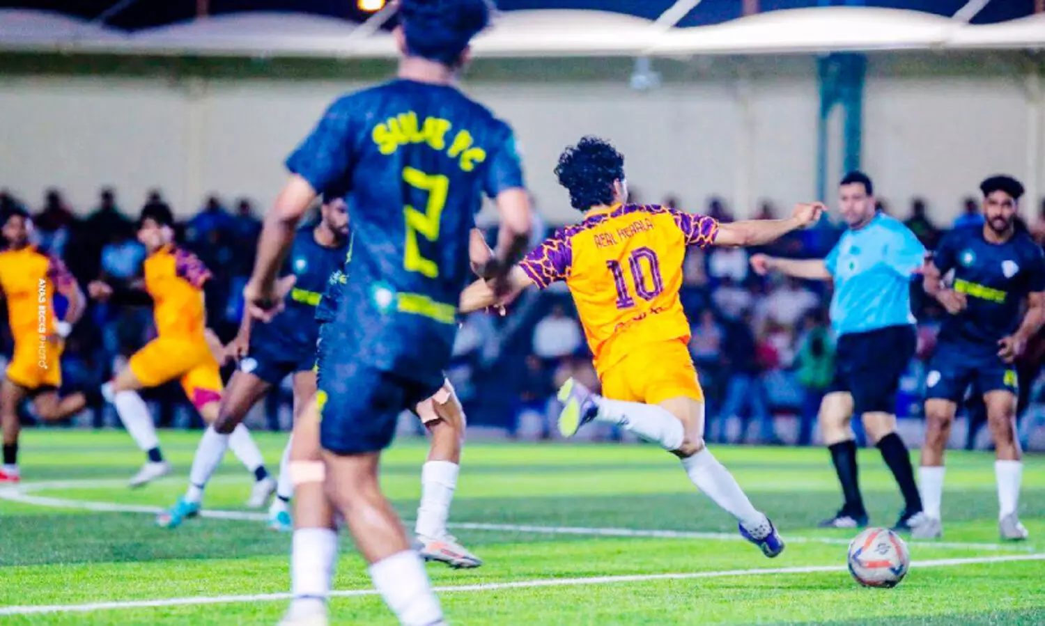 റി​യാ​ദ് കെ.​എം.​സി.​സി ഗ്രാ​ൻ​ഡ്-​റ​യാ​ൻ സൂ​പ്പ​ർ ക​പ്പ്; ആ​വേ​ശ​പ്പോ​രി​ൽ റി​യ​ൽ കേ​ര​ള എ​ഫ്.​സി​ക്ക് മി​ന്നും ജ​യം