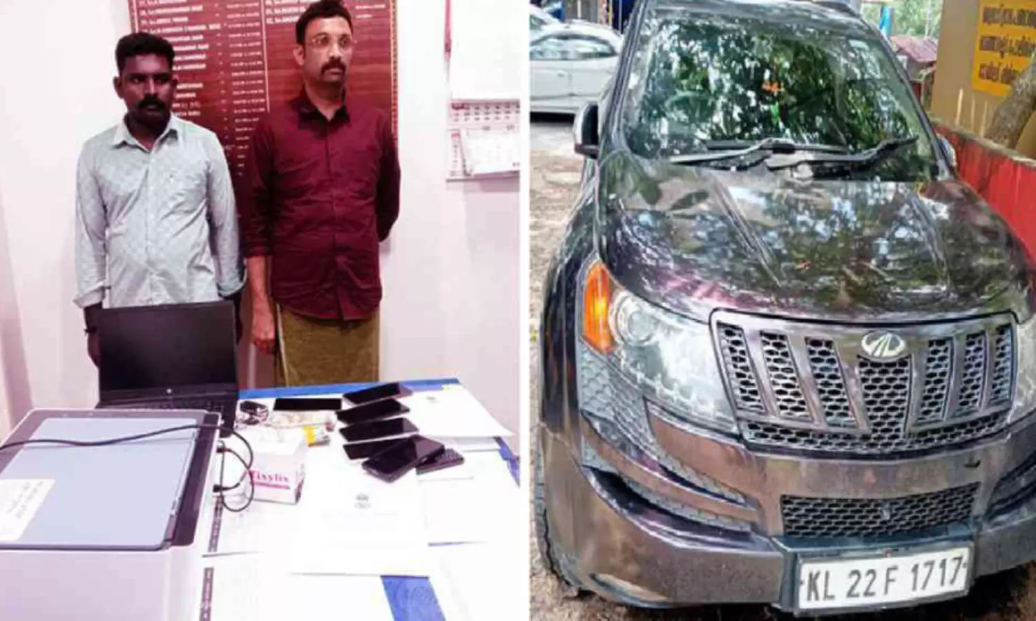 ജഡ്ജി ചമഞ്ഞ്​ വീട്ടമ്മയുടെ   ആറുലക്ഷം തട്ടി; രണ്ടുപേർ അറസ്റ്റിൽ