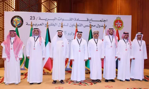 ജി.​സി.​സി ക​ര​സേ​ന സൈ​നി​ക പ്ര​വ​ർ​ത്ത​ന ത​ല​വ​ന്മാ​രു​ടെ യോ​ഗം