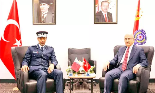 സു​ര​ക്ഷ മേ​ഖ​ല​ക​ളി​ൽ സ​ഹ​ക​ര​ണംശ​ക്തി​പ്പെ​ടു​ത്താ​ൻ ഖ​ത്ത​റും തു​ർ​ക്കി​​യും