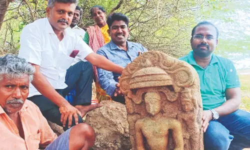 പുതുക്കോട്ടയിൽ 10ാം നൂറ്റാണ്ടിൽ നിർമിച്ച ജൈന തീർത്ഥങ്കരന്റെ അപൂർവ ശിൽപം കണ്ടെത്തി