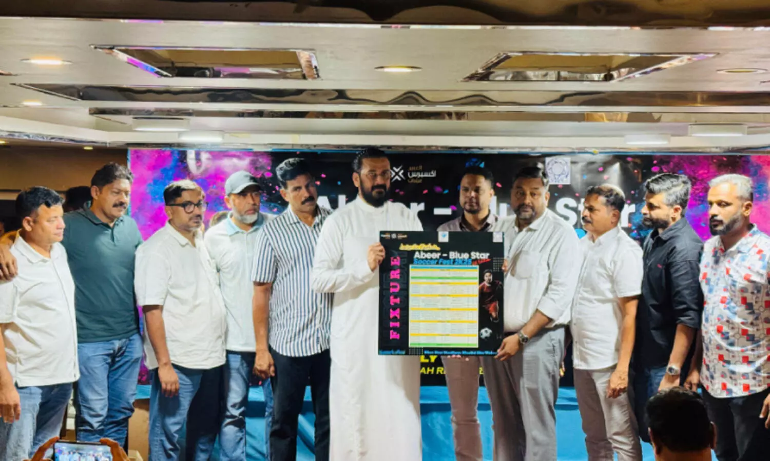 അബീർ ബ്ലൂ സ്​റ്റാർ സോക്കർ ഫെസ്റ്റ് ആറാമത് എഡിഷന് വെള്ളിയാഴ്ച പന്തുരുളും