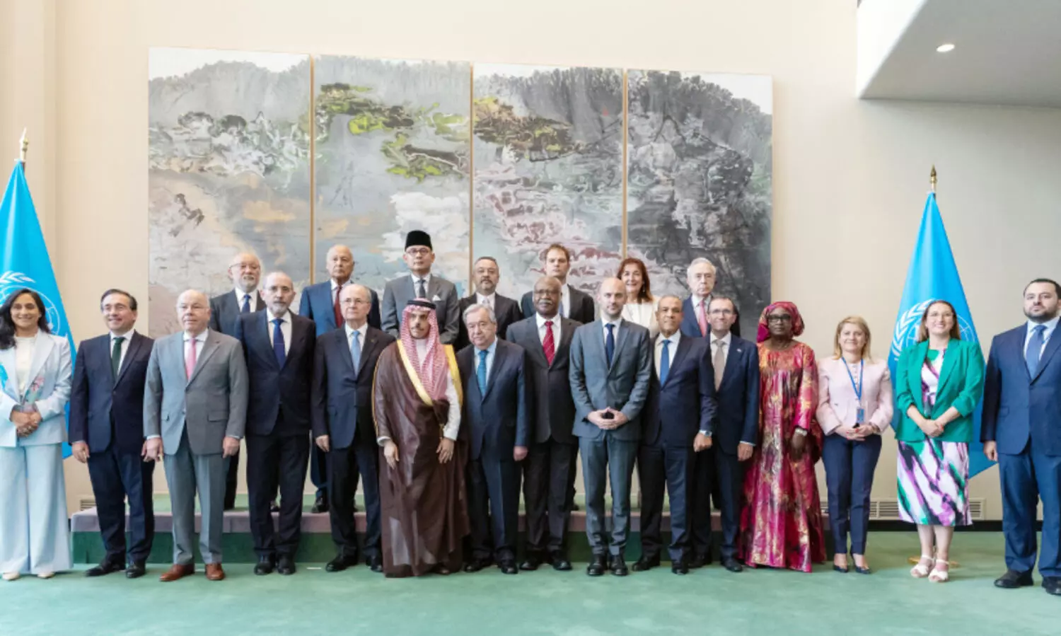 പശ്ചിമേഷ്യയിൽ സ്ഥിരതക്കുള്ള താക്കോൽ   സ്വതന്ത്ര ഫലസ്​തീൻ​ -സൗദി വിദേശകാര്യ മന്ത്രി