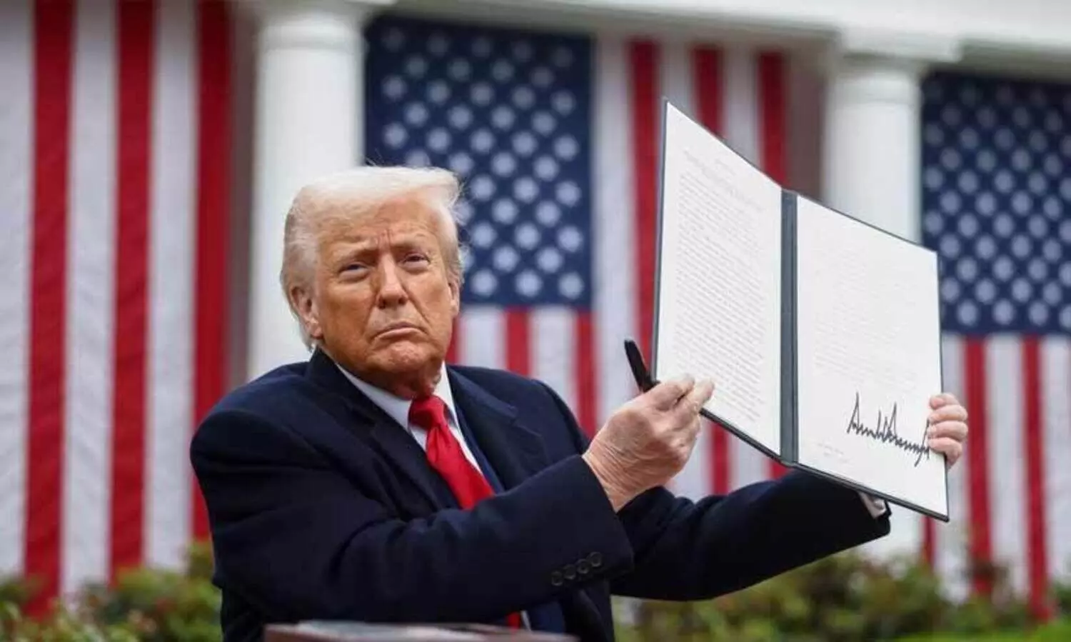 വ്യാപാര കരാറിൽ അന്തിമ തീരുമാനമായില്ലെങ്കിൽ ഇന്ത്യക്കുമേൽ 25 ശതമാനം വരെ താരിഫ് ; തീരുമാനം പകരത്തിനു പകരം ചുങ്കം ഏർപ്പെടുത്താൻ ഒരു ദിവസം മാത്രം ബാക്കി നിൽക്കെ