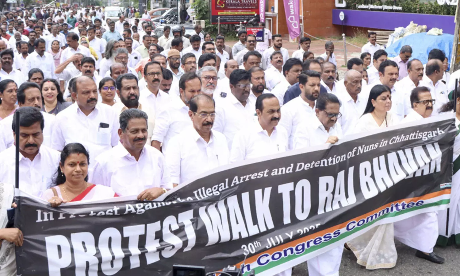 Nuns Arrest -KPCC March