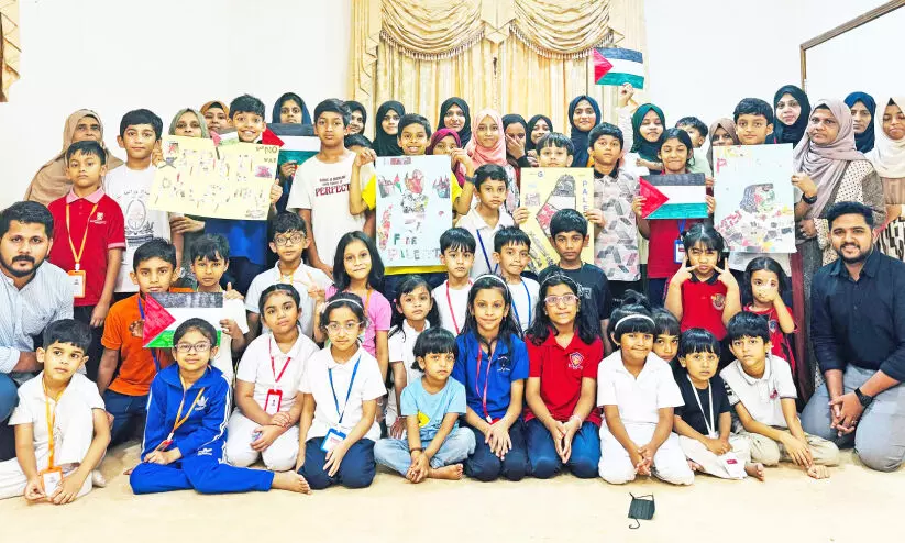 ഗസ്സയിലെ വിശക്കുന്ന കുഞ്ഞുങ്ങളോട് ഐക്യദാർഢ്യം ഗസ്സയിലെ വിശക്കുന്ന കുഞ്ഞുങ്ങളോട് ഐക്യദാർഢ്യം