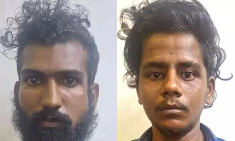 പെ​ൺ​കു​ട്ടി​യെ ത​ട്ടി​ക്കൊ​ണ്ടു​പോ​യി പീ​ഡി​പ്പി​ച്ച ര​ണ്ടുപേ​ർ അ​റ​സ്റ്റി​ൽ