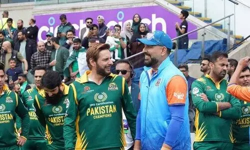 ലെജൻഡ്സ് ക്രിക്കറ്റ്: സെമിയിൽ ഇന്ത്യ-പാക് പോരാട്ടം; ധവാനും സംഘവും കളിക്കുമോ, അതോ ബഹിഷ്‍കരണം തുടരുമോ​..​?