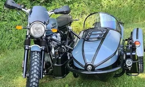 സാഹസിക യാത്രികർക്കായി സൈഡ്കാറുമായി റോയൽ എൻഫീൽഡ് ഇന്റർസെപ്റ്റർ