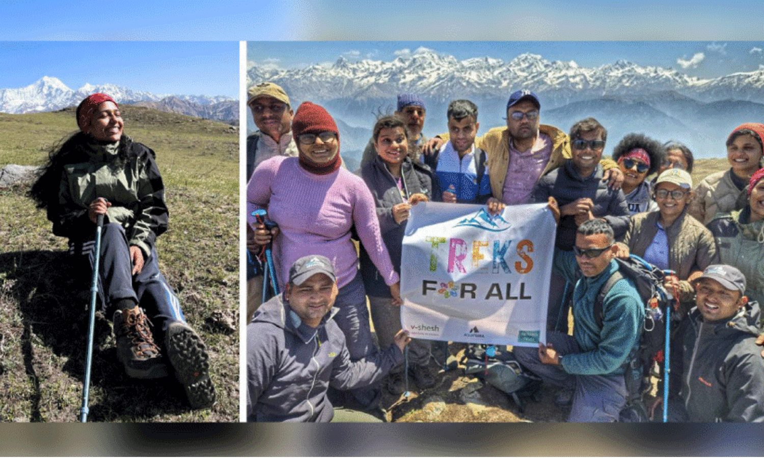 ഭിന്നശേഷിക്കാരായ ഒമ്പതു പേർ ഹിമാലയം കീഴടക്കിയപ്പോൾ