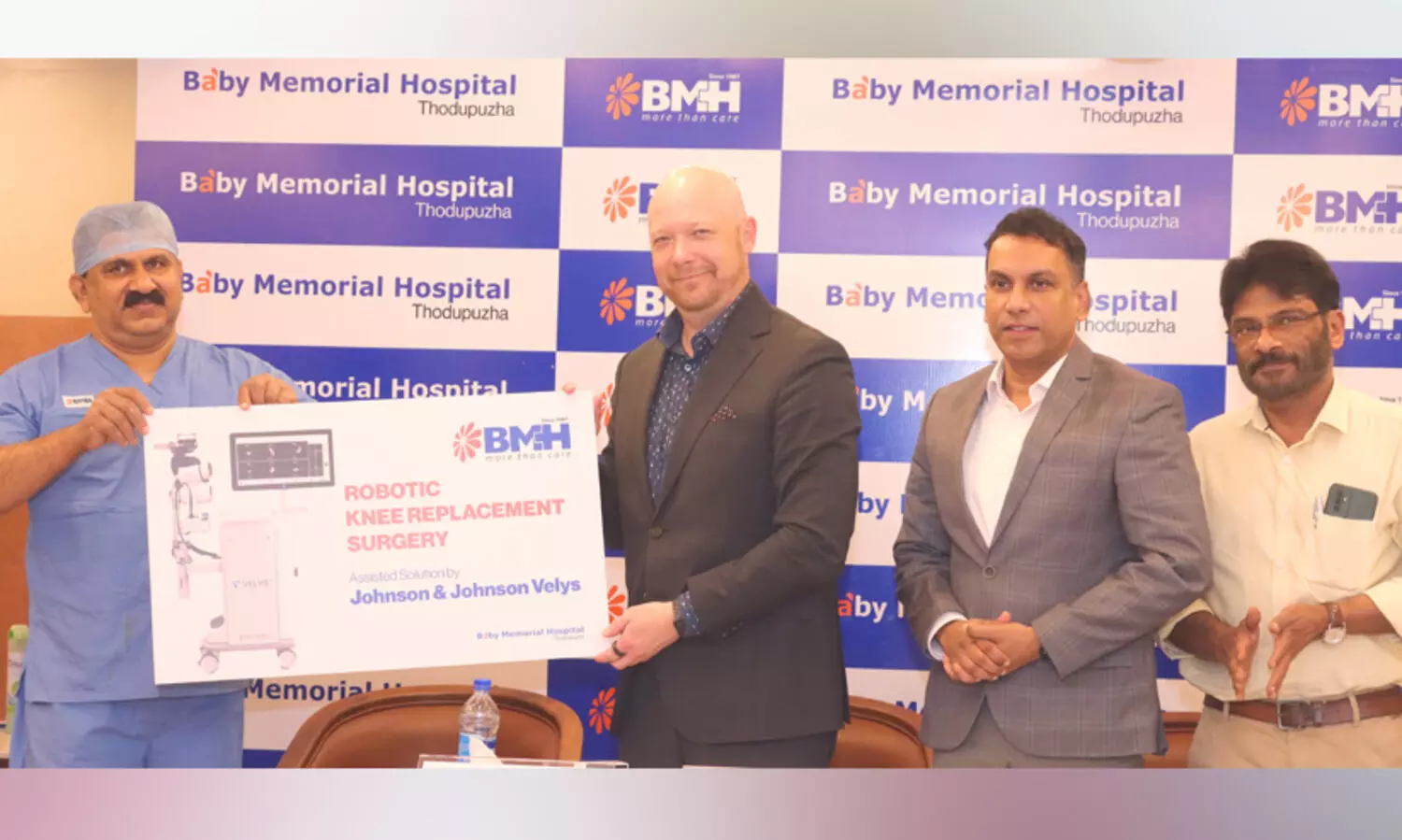 ബി.എം.എച്ചിൽ റോബോട്ടിക് മുട്ടുമാറ്റിവെക്കലിന് തുടക്കം