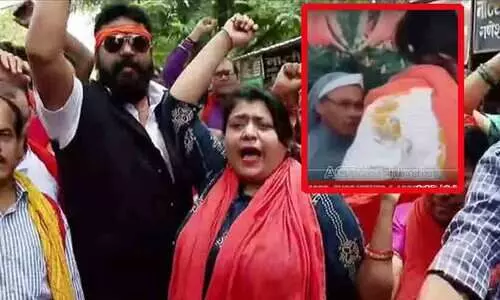 ‘മിണ്ടിയാൽ മുഖമടിച്ചുപൊളിക്കും’ -കന്യാസ്ത്രീകളെ ബജ്റംഗ്ദൾ നേതാവ് ഭീഷണിപ്പെടുത്തുന്ന വിഡിയോ പുറത്ത് -VIDEO