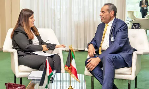 ഫ​ല​സ്തീ​ന് അ​ച​ഞ്ച​ല​മാ​യ പി​ന്തു​ണ -വി​ദേ​ശ​കാ​ര്യ മ​ന്ത്രി