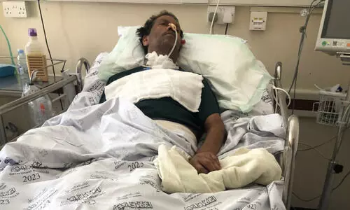 അ​ബോ​ധാ​വ​സ്ഥ​യി​ലു​ള്ള രോ​ഗി​യെ തു​ട​ർ​ചി​കി​ത്സ​ക്കാ​യി നാ​ട്ടി​ലേ​ക്ക​യ​ച്ചു