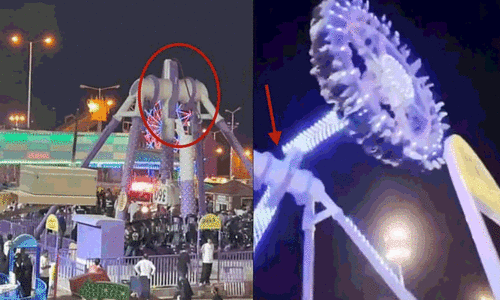 ത്വാഇഫിൽ യന്ത്ര ഊഞ്ഞാൽ പൊട്ടി വീണ് 23 പേർക്ക് പരിക്ക്