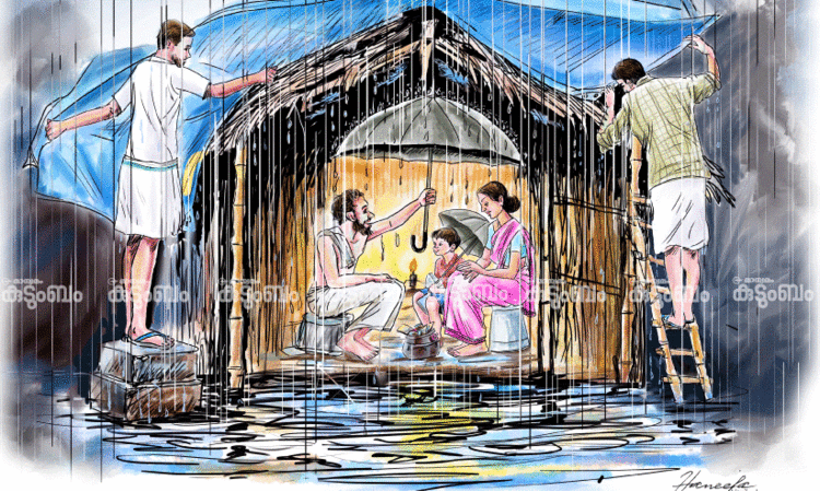 ‘ഉൾനാടൻ ഗ്രാമത്തിലെ ശ്രീധരനുണ്ണി മഴയത്ത് കുടപിടിച്ച് കുടിലിലിരിക്കുന്നു. അത് കേട്ടതോടെ അങ്ങോട്ട് ഞങ്ങൾ പുറപ്പെട്ടു’ -ഒരു ജനപ്രതിനിധിയുടെ ഉറക്കം നഷ്ടമായ ആ രാത്രി