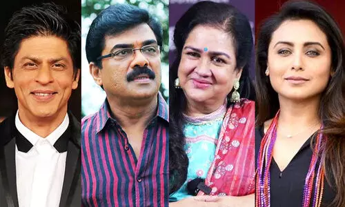 Shah rukh Khan, Rani Mukerji, Urvashi, Vijayaraghavan