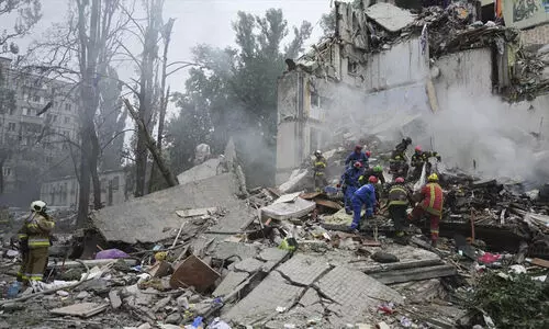 Russian attack in Ukraine