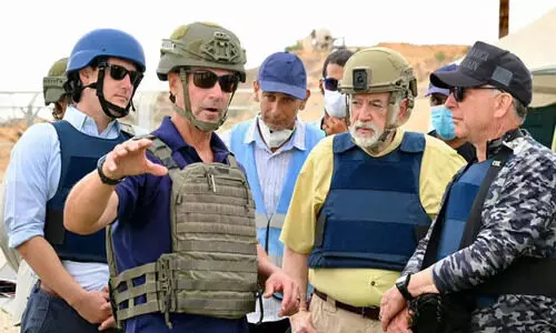 ഗസ്സയിലെ വിവാദ സഹായ വിതരണ സ്ഥലം സന്ദർശിച്ച് ട്രംപിന്റെ പ്രതിനിധി വിറ്റ്കോഫ്; സന്ദർശനം പൊള്ളയായ ‘മാധ്യമ സ്റ്റണ്ടെ’ന്ന് ഗസ്സക്കാർ