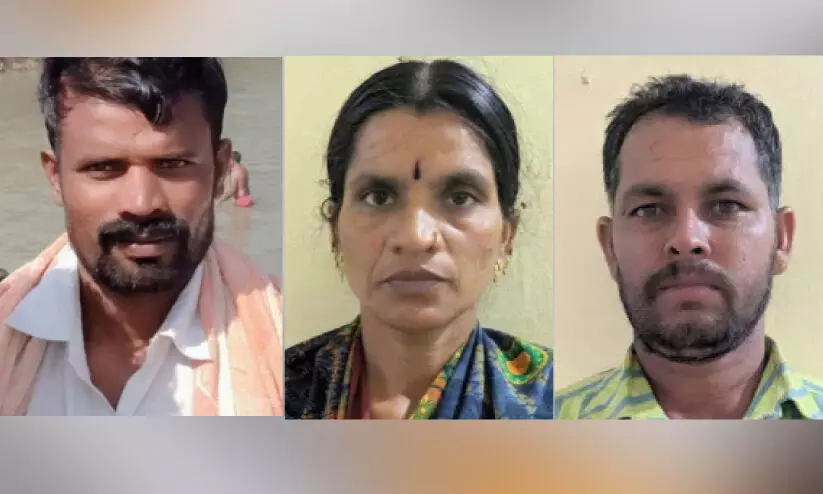 യുവതിയും കാമുകനും ചേർന്ന് ഭർത്താവിനെ കൊന്നു കത്തിച്ചു