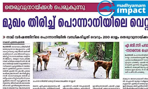 പൊന്നാനി നഗരസഭയിൽ തെരുവുനായ് ശല്യം നിയന്ത്രിക്കാൻ പദ്ധതി പൊന്നാനി നഗരസഭയിൽ തെരുവുനായ് ശല്യം നിയന്ത്രിക്കാൻ പദ്ധതി