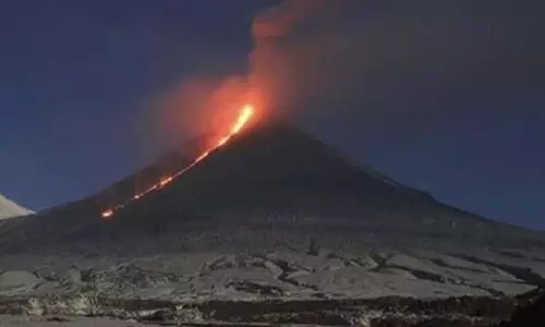 റഷ്യയിൽ 600 വർഷങ്ങൾക്ക്  ശേഷം അഗ്നിപർവത സ്ഫോടനം