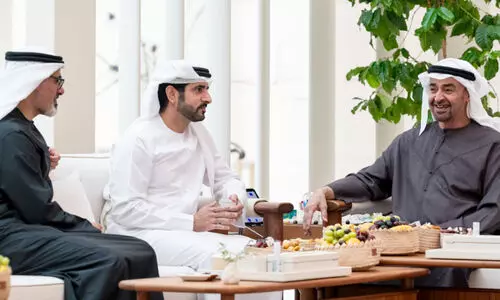 സായുധ സേന ലെ​ഫ്. ജ​ന​റ​ൽ പ​ദ​വി: ശൈ​ഖ്​ ഹം​ദാ​നെ അ​ഭി​ന​ന്ദി​ച്ച്​​ പ്ര​സി​ഡ​ന്‍റ്