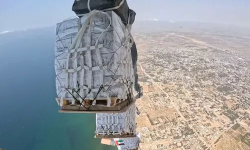 ഗ​സ്സ​യി​ൽ 150കോ​ടി ഡോ​ള​റി​ന്‍റെ സ​ഹാ​യ​മെ​ത്തി​ച്ച്​ യു.​എ.​ഇ