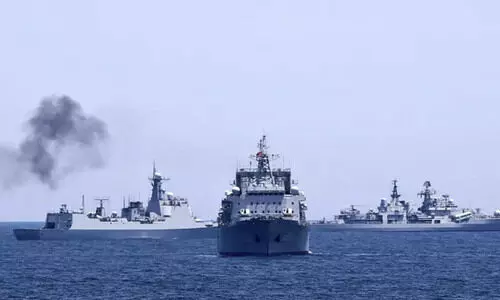 ബന്ധം ദൃഢമാക്കാൻ ചൈനയും റഷ്യയും;  ജപ്പാൻ കടലിൽ സംയുക്ത നാവികാഭ്യാസത്തിന് തുടക്കം