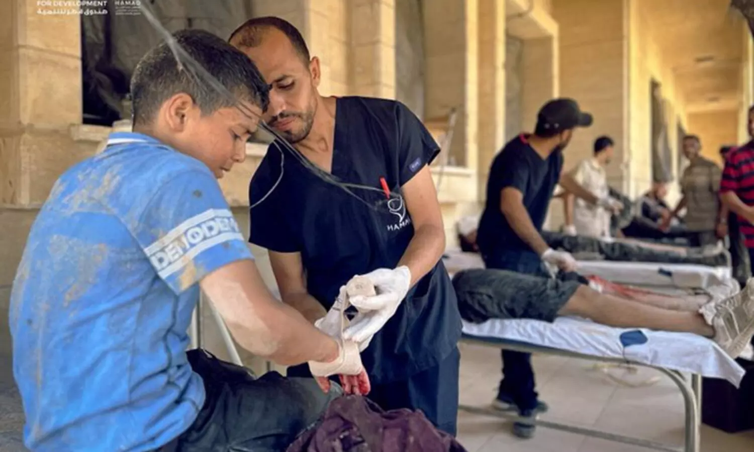 ഗസ്സയിൽ കൂടുതൽ ചികിത്സാ സഹായമൊരുക്കി ഖത്തർ