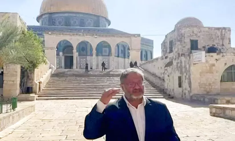 ‘എല്ലാ ചുവപ്പുരേഖകളും മറികടന്നിരിക്കുന്നു’: ഇസ്രായേൽ മന്ത്രിയുടെ അൽ അഖ്‌സ മസ്ജിദ് സന്ദർശനത്തിൽ ആളിക്കത്തി രോഷം