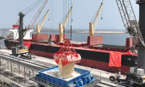 sugar refinary station