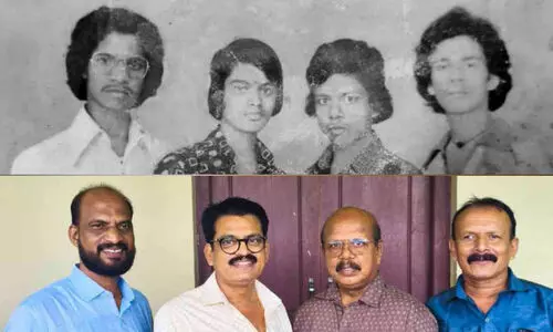 നാ​ൽ​വ​ർ സം​ഘ​ത്തി​ന്റെ സൗ​ഹൃ​ദ​ത്തി​ന് അ​മ്പ​താ​ണ്ടി​ന്റെ തി​ള​ക്കം