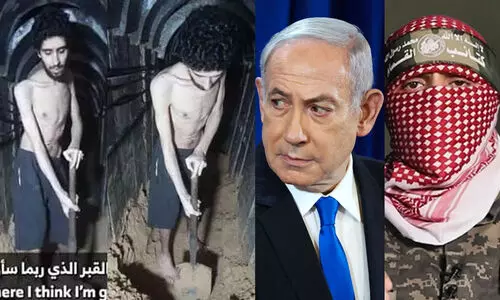 ഗസ്സയിലേക്ക് ഭക്ഷ്യവസ്തുക്കൾ കടത്തിവിട്ടാൽ ഇസ്രായേലി ബന്ദികൾക്ക് സഹായമെത്തിക്കാൻ റെഡ്ക്രോസിനെ അനുവദിക്കാം -നെതന്യാഹുവിന് ഹാമാസിന്‍റെ മറുപടി