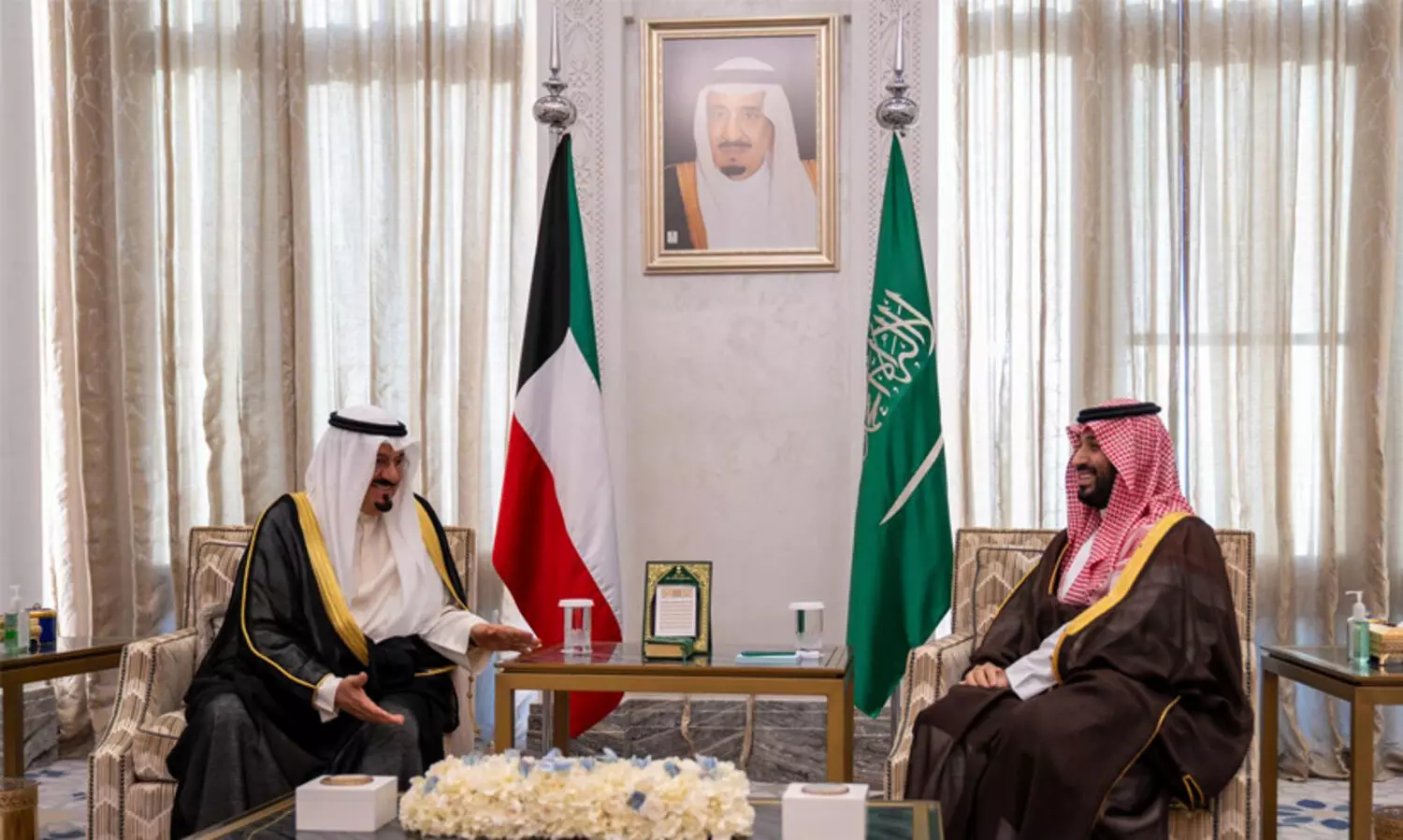 ഉഭയകക്ഷി ബന്ധം ശക്തിപ്പെടുത്തൽ: കുവൈത്ത് പ്രധാനമന്ത്രിയും സൗദി കിരീടാവകാശിയും ചർച്ച നടത്തി