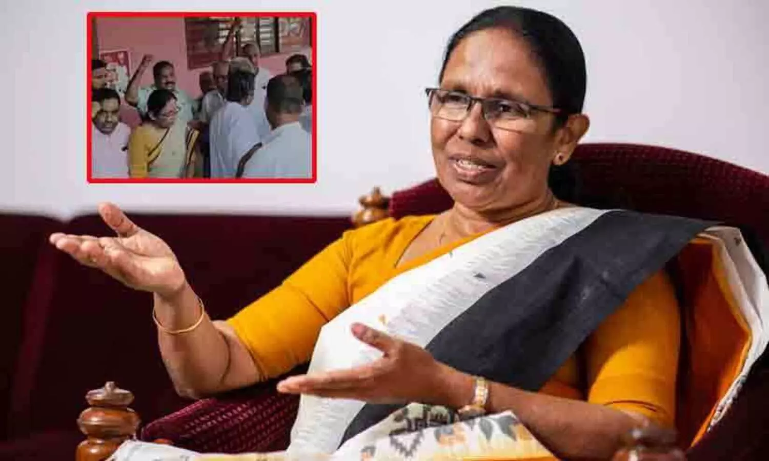 കാല്‍വെട്ട് കേസ്: കുറ്റവാളികളുടെ യാത്രയയപ്പിൽ പങ്കെടുത്തതിൽ വിശദീകരണവുമായി കെ.കെ. ശൈലജ