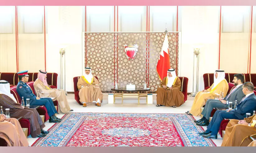 കി​രീ​ടാ​വ​കാ​ശി​യും എ​ൽ.​എം.​ആ​ർ.​എ സി.​ഇ.​ഒ​യും കൂ​ടി​ക്കാ​ഴ്ച ന​ട​ത്തി