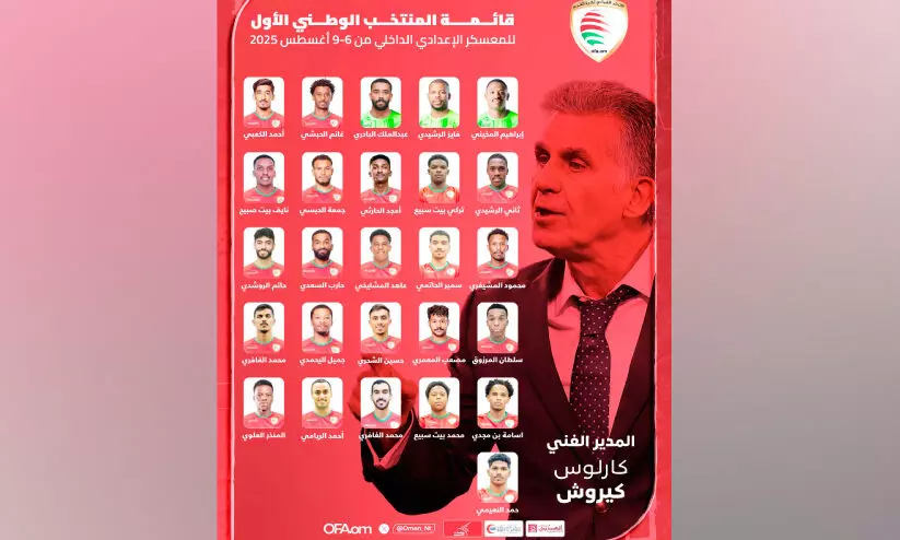 പു​ത്ത​ൻ കു​തി​പ്പി​നൊ​രു​ങ്ങി റെ​ഡ്‍വാ​രി​​യേ​ഴ്സ്; ആ​ഭ്യ​ന്ത​ര പ​രി​ശീ​ല​ന ക്യാ​മ്പി​നു​ള്ള ടീ​മി​നെ ​പു​തി​യ കോ​ച്ച് പ്ര​ഖ്യാ​പി​ച്ചു