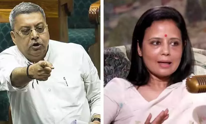 മഹുവ സ്ത്രീ വിരുദ്ധയെന്ന് കല്യാൺ ബാനർജി; പന്നികളോട് ഗുസ്തി പിടിക്കാറില്ലെന്ന് മഹുവ; തൃണമൂലിനെ നാറ്റിച്ച വി​ഴു​പ്പ​ല​ക്ക​ലി​നൊ​ടു​വി​ൽ ചീഫ് വിപ്പ് സ്ഥാനം രാജിവെച്ച് കല്യാൺ ബാനർജി