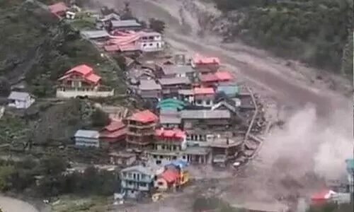 ഉത്തരാഖണ്ഡിൽ മേഘവിസ്‌ഫോടനം, മിന്നൽ പ്രളയം; ഒരു ഗ്രാമം ഒലിച്ചുപോയി; നാലു മരണം, നിരവധി പേരെ കാണാനില്ല