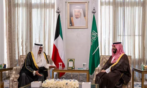 ഉഭയകക്ഷി ബന്ധം ശക്തിപ്പെടുത്തൽ: കുവൈത്ത് പ്രധാനമന്ത്രിയും സൗദി കിരീടാവകാശിയും ചർച്ച നടത്തി