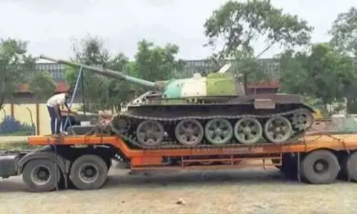 ഇന്ത്യ-പാക് യുദ്ധത്തിൽ നിർണായക പങ്ക് വഹിച്ച ടാങ്ക് പ്രദർശനത്തിന്