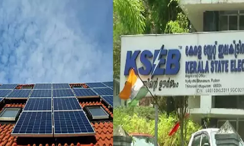 സോളാർ വൈദ്യുതി ഉൽപാദനം കൂടിയത് പ്രതിസന്ധിയെന്ന് കെ.എസ്.ഇ.ബി സോളാർ വൈദ്യുതി ഉൽപാദനം കൂടിയത് പ്രതിസന്ധിയെന്ന് കെ.എസ്.ഇ.ബി