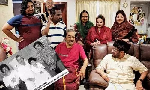 അന്നൊരിക്കൽ പ്രേംനസീർ സ്വപ്നത്തിൽ വന്നു; അന്നു തന്നെ ആ കുടുംബത്തിലെത്താനും നിയോഗമുണ്ടായി -നസീറിന്റെ മകൻ ഷാനവാസുമായുള്ള ഓർമകൾ പങ്കുവെച്ച് സമദാനി