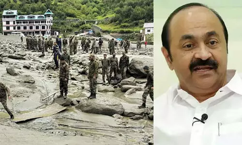 Uttarakhand Cloudburst, VD Satheesan