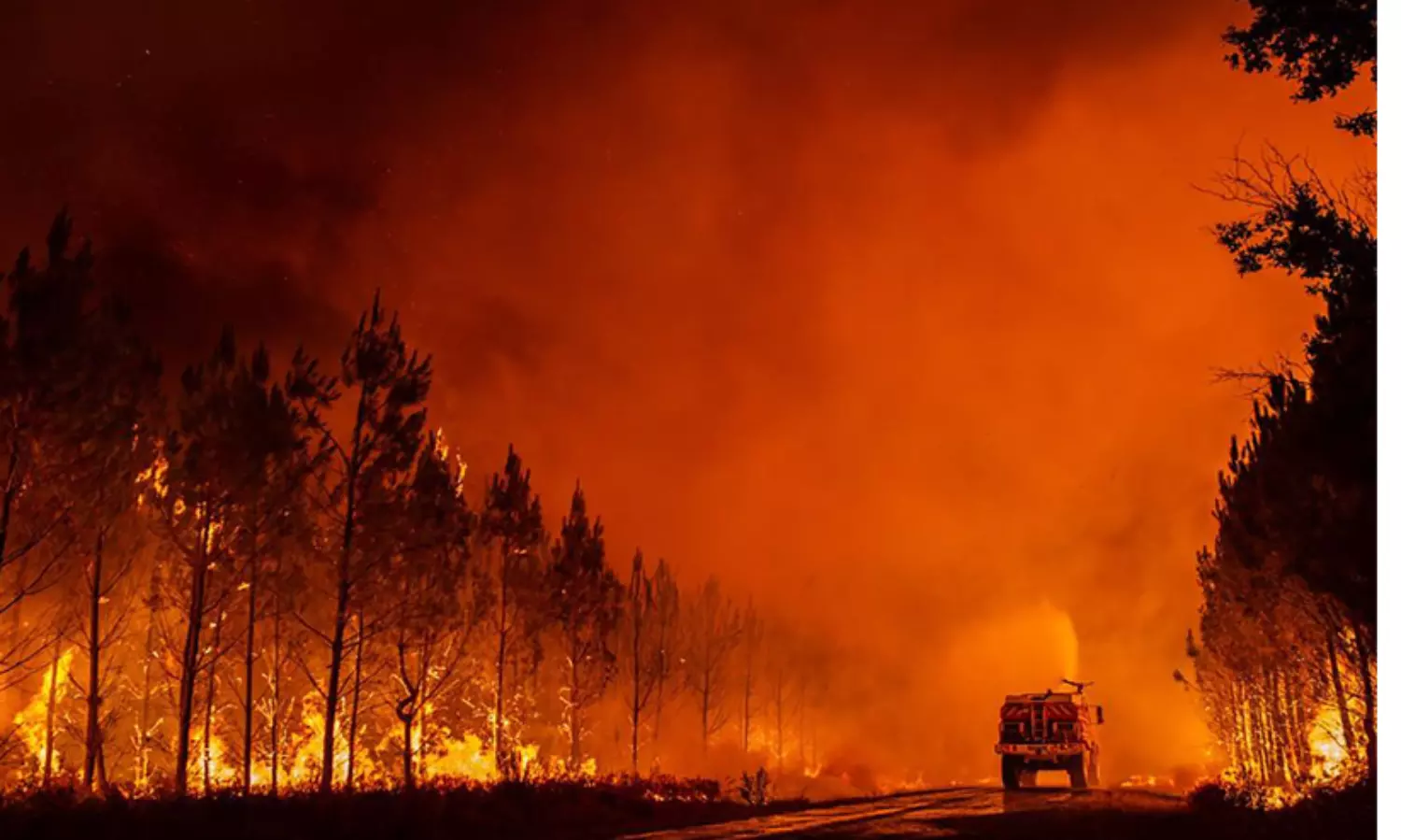 തെക്കൻ യൂറോപ്പ് ഉരുകുന്നു; ഫ്രാൻസിൽ കാട്ടുതീ, ഒരു മരണം