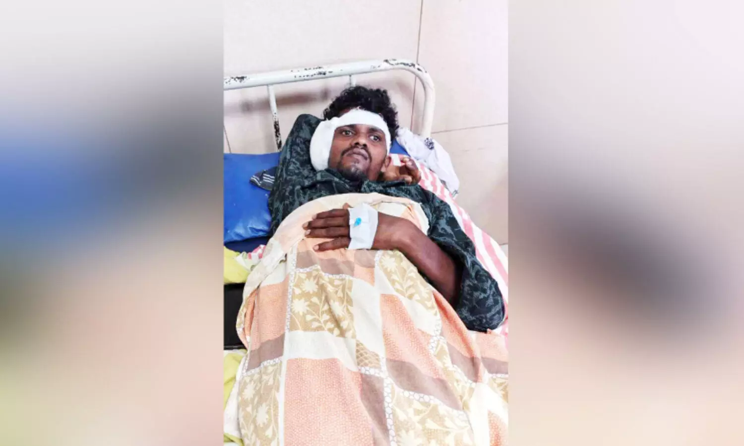 മദ്യ കുപ്പിയുടെ അടിയേറ്റ്​ യുവാവ് ചികിത്സയിൽ